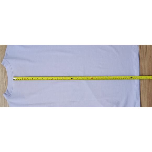 NWT Lululemon Zeroed In Short Sleeve Shirt Light Purple Lilac Mens Size Medium - Picture 7 of 8